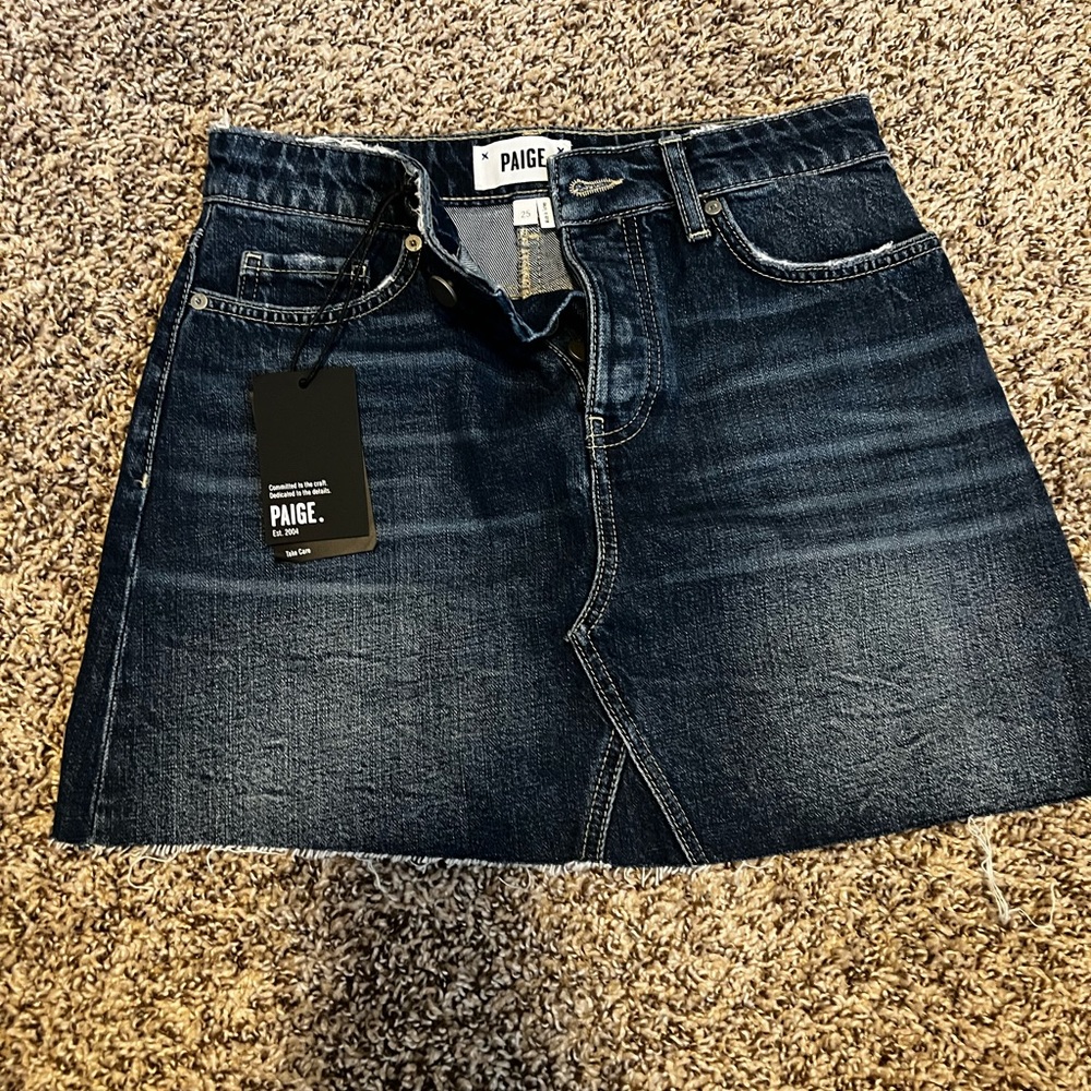 Paige Jessie Denim skirt